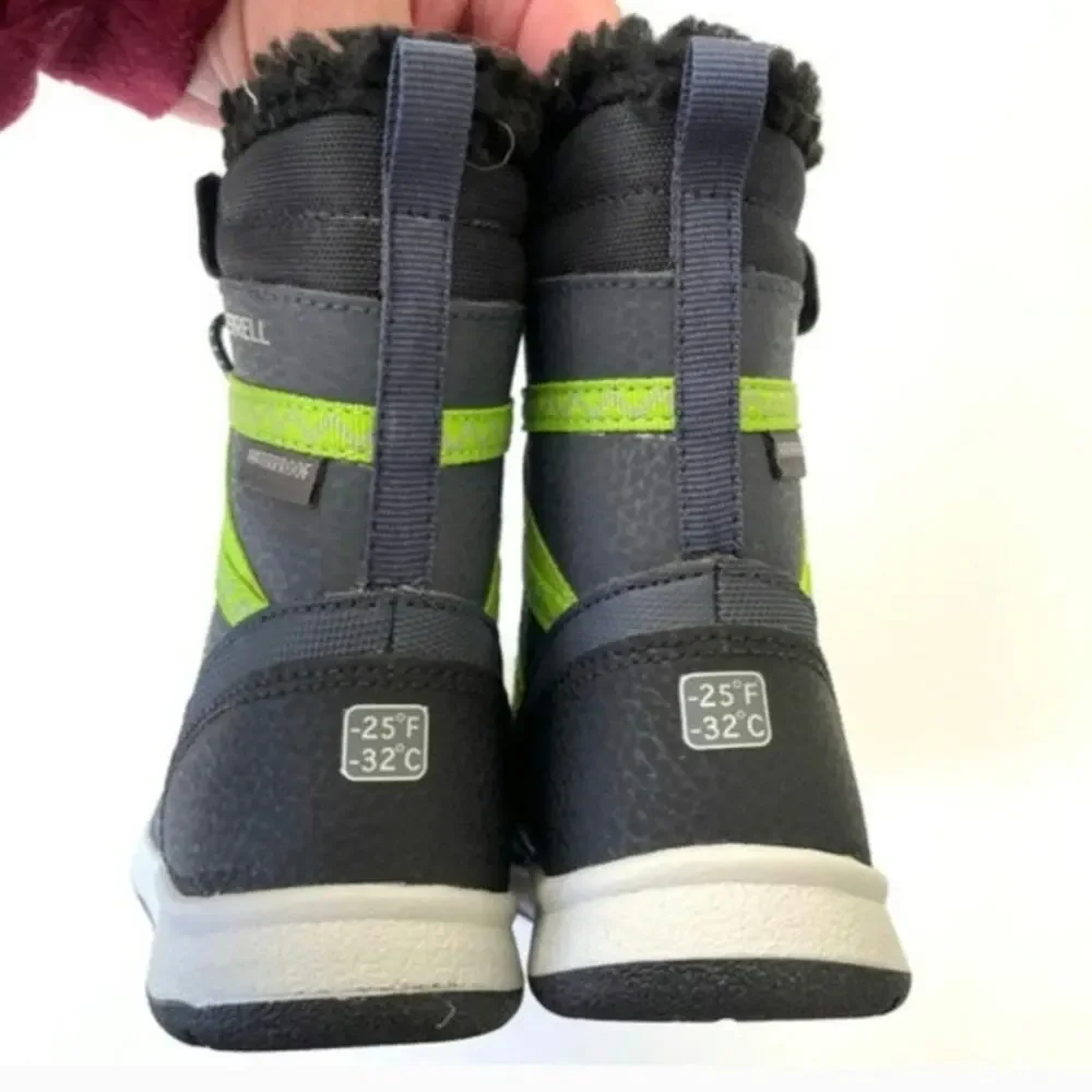 NEW Merrell Kids Snow Crush 2.0 waterproof boot 7 EU 24